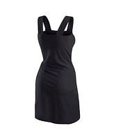 Wear by Erin Andrews Women's Black Las Vegas Raiders Wrap Dress