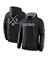 Fanatics Men's Black Los Angeles Kings Big City Legacy Fleece Pullover Hoodie