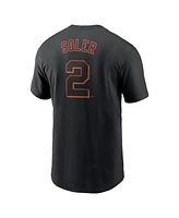 Nike Men's Jorge Soler Black San Francisco Giants Fuse Name Number T-Shirt