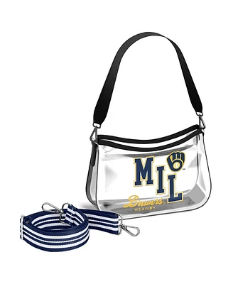 Wear by Erin Andrews Milwaukee Brewers Clear Stadium Mini Purse