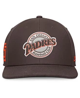 Nike Men's Brown San Diego Padres Pro Performance Snapback Hat