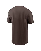 Nike Men's Brown San Diego Padres Team Block T-Shirt