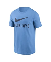 Nike Men's Powder Blue Toronto Jays Swoosh T-Shirt