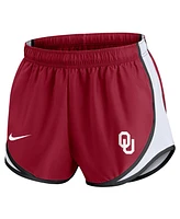 Nike Women's Crimson Oklahoma Sooners Spring Break Tempo Performance Shorts