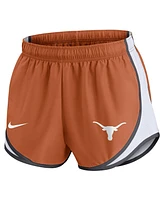 Nike Women's Texas Orange Longhorns Spring Break Tempo Performance Shorts