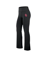 Fanatics Women's Black Oklahoma Sooners Training Camp Maxed Out Flare Leggings