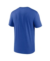 Nike Men's Royal Duke Blue Devils Alternate Logo Lockup Legend Performance T-Shirt