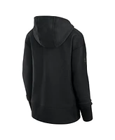 Fanatics Women's Black Detroit Red Wings Authentic Pro Road Pullover Hoodie
