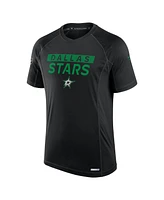 Fanatics Men's Black Dallas Stars Authentic Pro Rink Tech T-Shirt