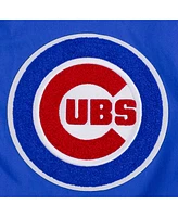 Pro Standard Men's Royal Chicago Cubs Area Code Twill Full-Zip Jacket