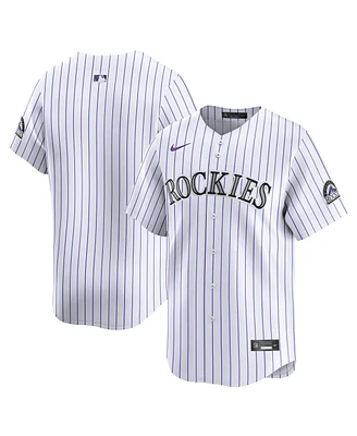Nike Men's White Colorado Rockies Home Limited Player Jersey