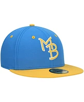 Men's New Era Royal Myrtle Beach Pelicans Authentic Collection Team Alternate 59Fifty Fitted Hat