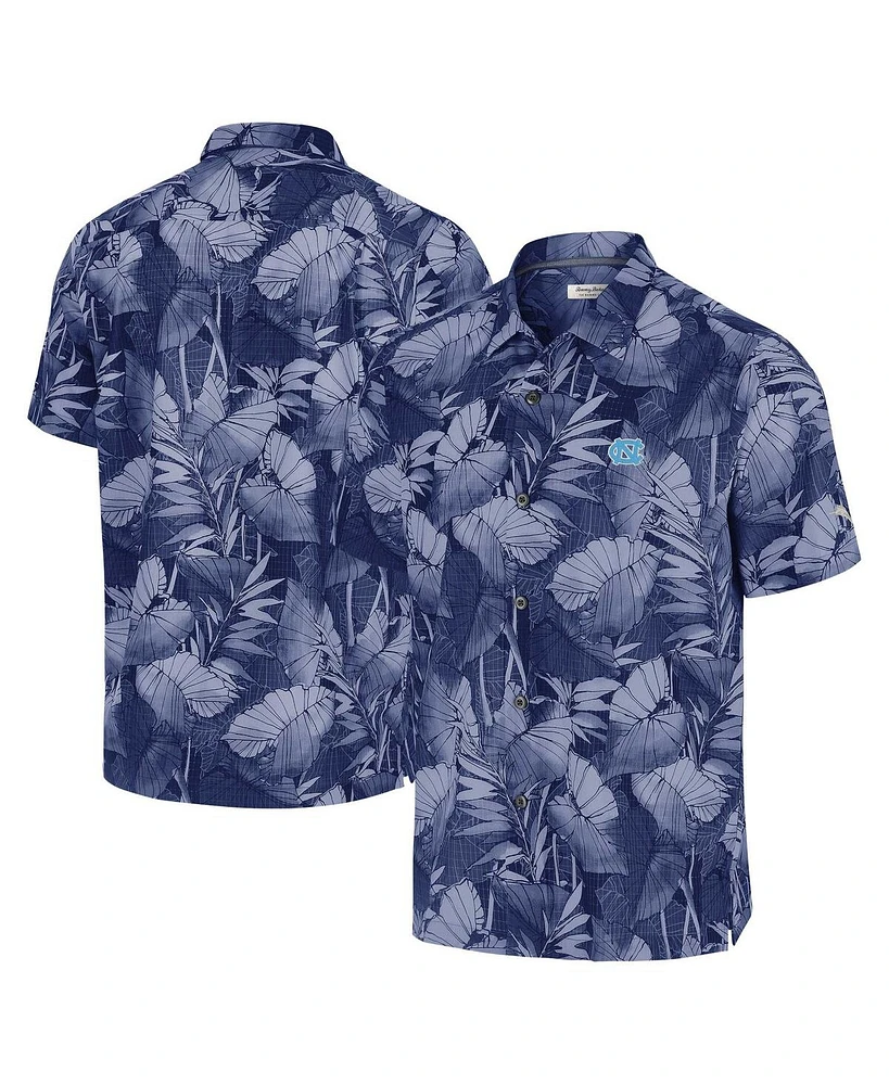 Tommy Bahama Men's Blue North Carolina Tar Heels Coast Nuevo Fronds Button-Up Shirt