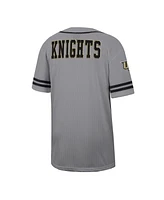 Colosseum Men's Gray Ucf Knights Free Spirited Baseball Jersey