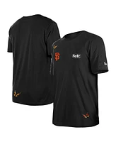 New Era x Felt Men's Black San Francisco Giants T-Shirt