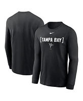 Nike Men's Black Tampa Bay Rays Local Nickname Long Sleeve T-Shirt