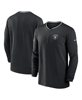 Nike Men's Black Las Vegas Raiders Coach Half-Zip Sweatshirt