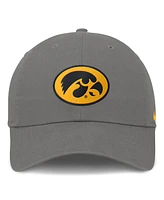Nike Men's Gray Iowa Hawkeyes Club Adjustable Hat