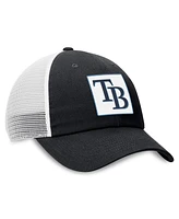 Nike Men's Black Tampa Bay Rays Rise Adjustable Trucker Hat