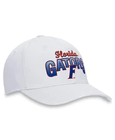 Top of the World Men's White Florida Gators Fundamentals Game Adjustable Hat