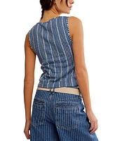 Free People Women's Tilly Cotton Printed Vest