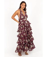 Petal and Pup Women's Kendall Maxi Halterneck Dress