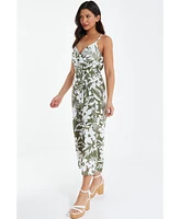Quiz Women's Tropical Culotte Jumpsuit