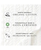 Hope & Henry Men's Organic Half Zip Raglan Fair Isle Sweater