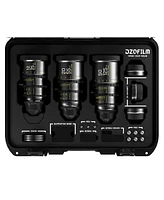 Dzofilm Pictor Zoom 12-25/20-55/50-125mm T2.8 Parfocal Cine 3-Lens Kit for Pl Mount and Canon Ef, Black