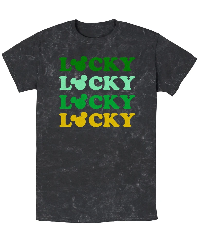 Mickey Classic Men's Lucky Ears Short Sleeve T-Shirt