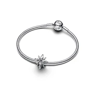 Pandora Sterling Silver Sparkling Star Charms