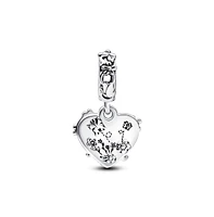 Pandora Disney Winnie The Pooh Piglet Double Dangle Charms