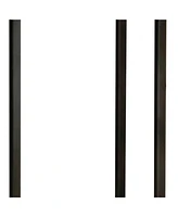 Modern C-Shaped Side End Table with 2 Usb Ports & 1 Charging Port for Convenience