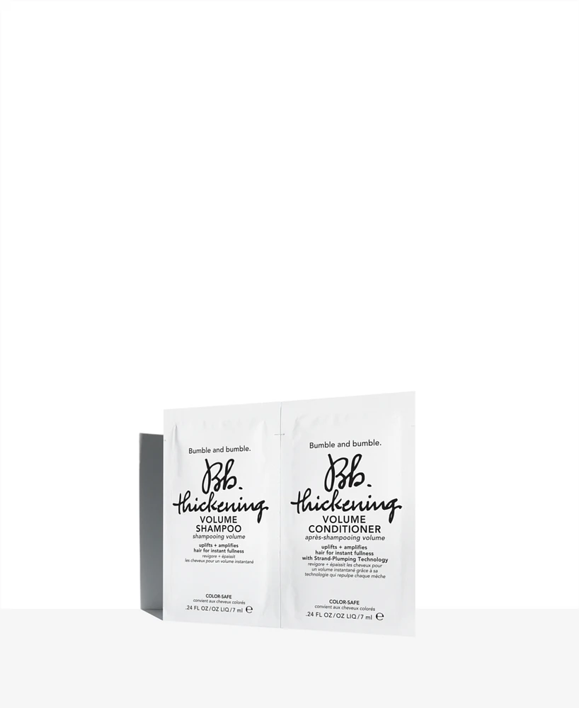 Free Thickening Shampoo + Conditioner Packette with $35 Bumble and Bumble purchase!