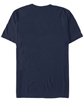 Design By Humans Men's The Great Fibonacci Wave Short Sleeve T-Shirt