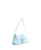 Pre-Owned Jacquemus Long Le Bambino Flap Shoulder Bag Suede