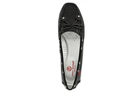 Marc Joseph New York Womens Cypress Hill Tiebow Driver Loafer