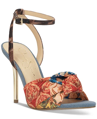 Jessica Simpson Women's Neveny Two-Piece Stiletto Dress Sandals