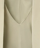 Mango Women's Bow Back Detail Satin Dress