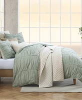 Dkny Pure Ruched Gauze 3-Pc. Comforter Set
