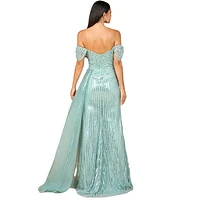 Lara Women's Off Shoulder Fitted Gown