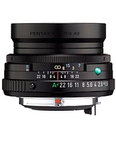 Pentax Pentax Hd 43mmF1.9 Limited Black Limited Lens Standard Prime Lens [F1.9 Large Aperture Lens] [High-Performance Hd Coating] [Sp Coating] [Round