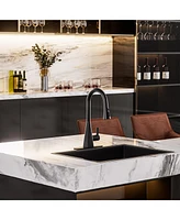 Mondawe Touchelss Pull-Down Kitchen Faucet With Sprayer