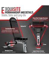 Joroto Weight Bench, Adjustable Workout Bench Press, Foldable Strength Training Benches for Home Gym Full Body Workout, Incline Decline Flat Utility W