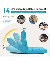 14-Position Adjustable Folding Lazy Gaming Sofa