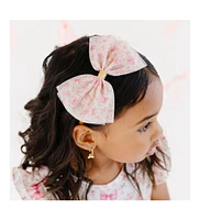Sweet Wink Girls Ditsy Floral Tulle Bow Headband