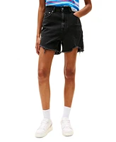 Tommy Jeans Women's Mom Cut-Off Denim Shorts