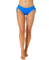 Anne Cole Ruched-Side Bikini Bottoms