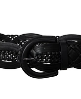 Lauren Ralph Braided Leather Belt