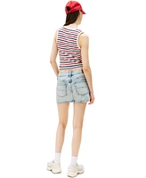 Tommy Jeans Women's Essential Ribbed Striped Tank Top